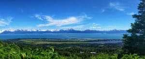 Luchtfoto Homer Spit Homer Alaska