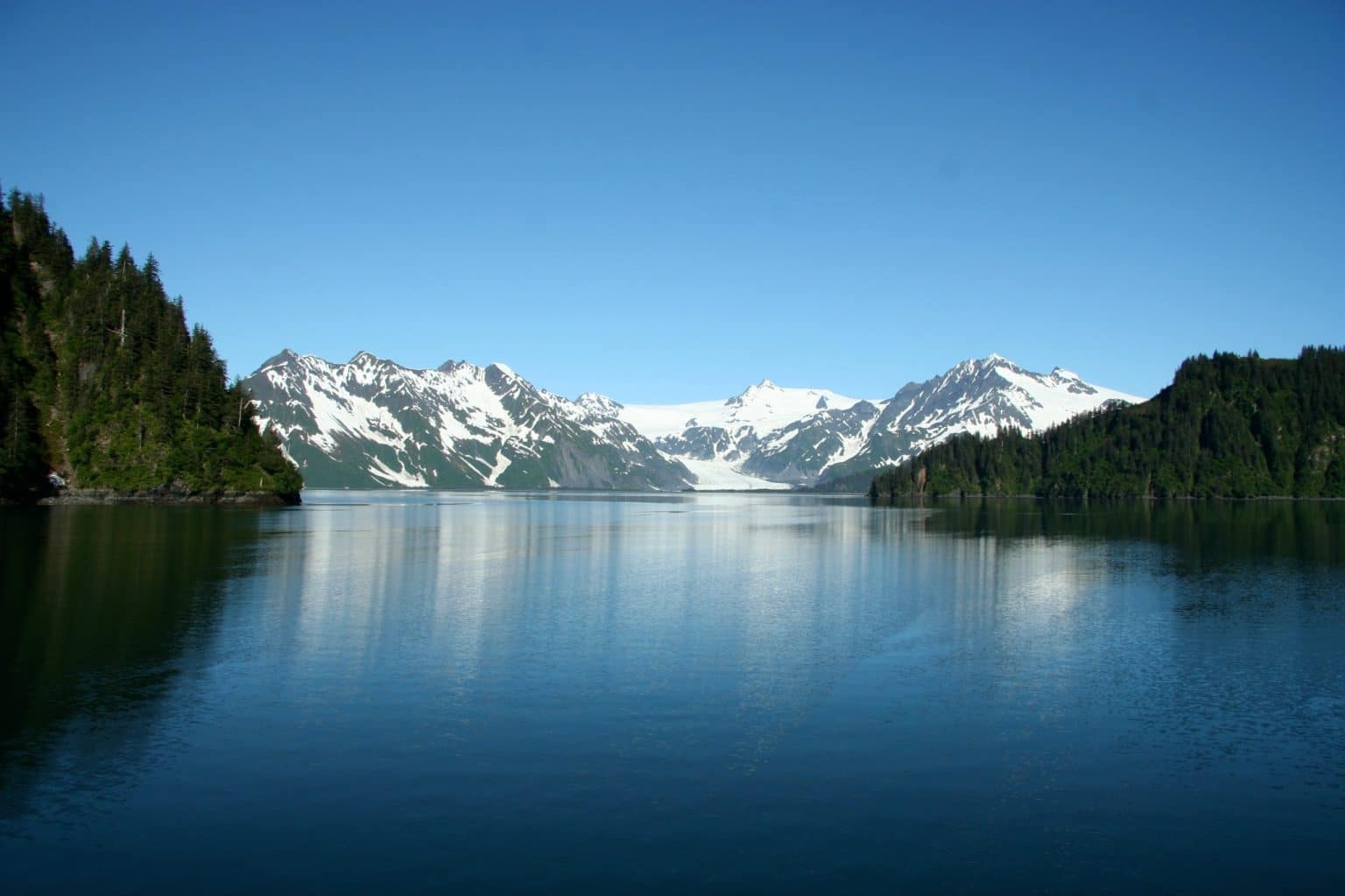 Seward Alaska gletsjer bergen en meer