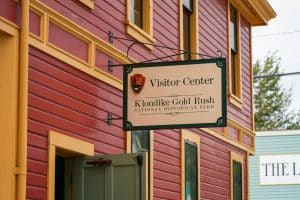 Bord Klondike Visitor Center Skagway Alaska