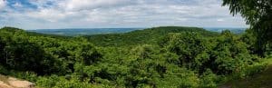 Huntsville Monte Sano uitzicht bos heuvels