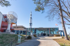 Huntsville Space Rocket Center ingang raket