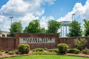 Alabama State University campus Montgomery Alabama