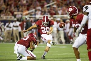 American football wedstrijd Tuscaloosa Alabama stadion
