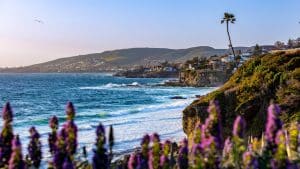 Laguna Beach Californië kustlijn