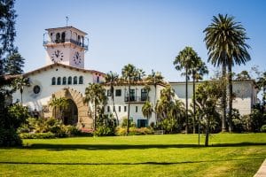 Santa Barbara historisch gebouw klokkentoren
