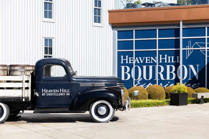 Heaven Hill distilleerderij tijdens autorondreis Kentucky