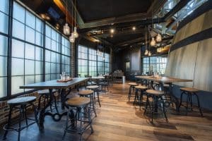 Bourbon tasting room tijdens autorondreis Kentucky