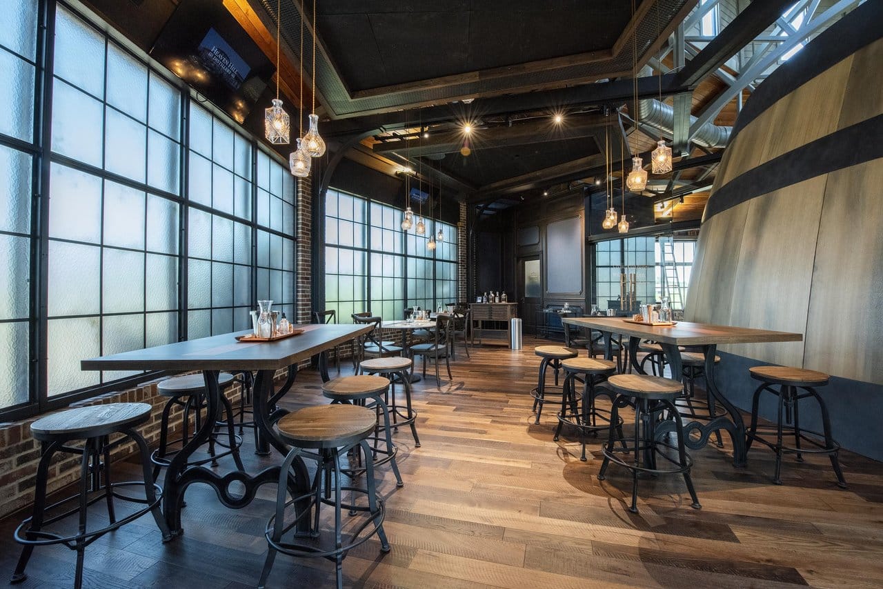 Bourbon tasting room tijdens autorondreis Kentucky