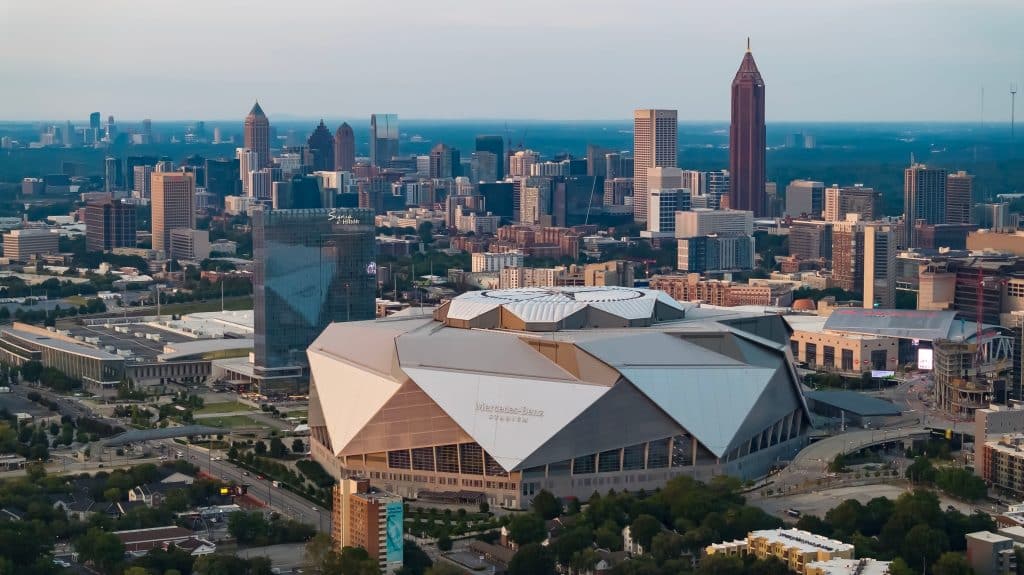 Mercedes-Benz Stadium Atlanta Georgia