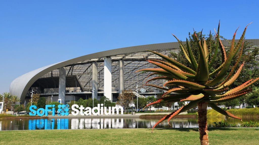 SoFi Stadium in Inglewood